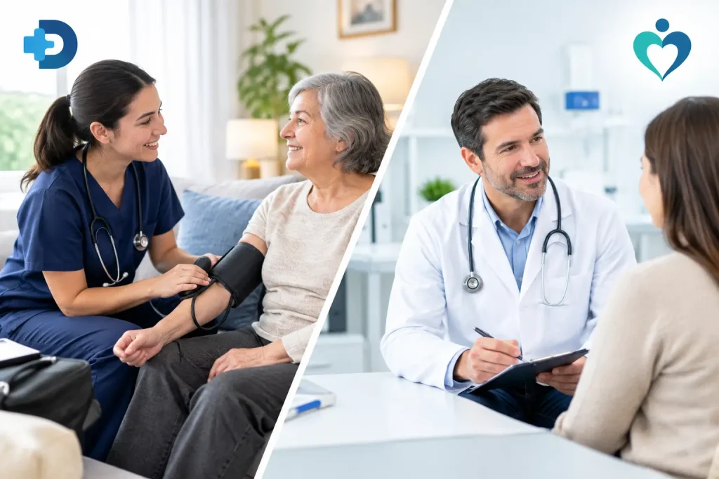 Consulta domiciliaria versus clínica: ¿cuál elegir?