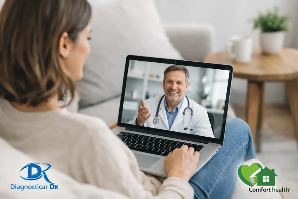 Orientación médica por videollamada desde casa