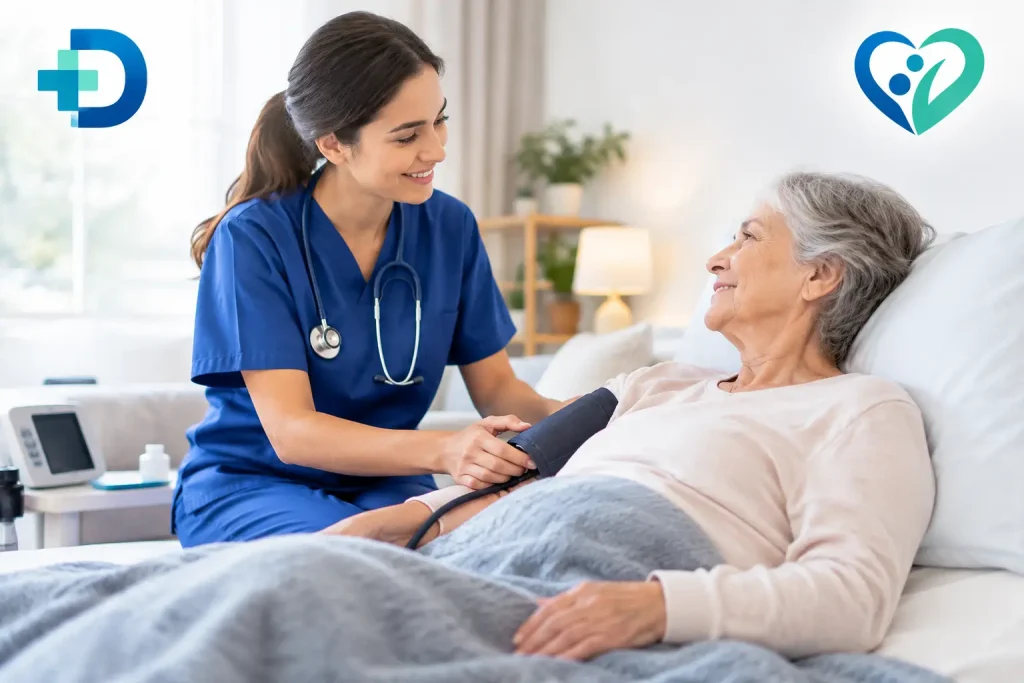 Servicios para pacientes inmóviles en casa
